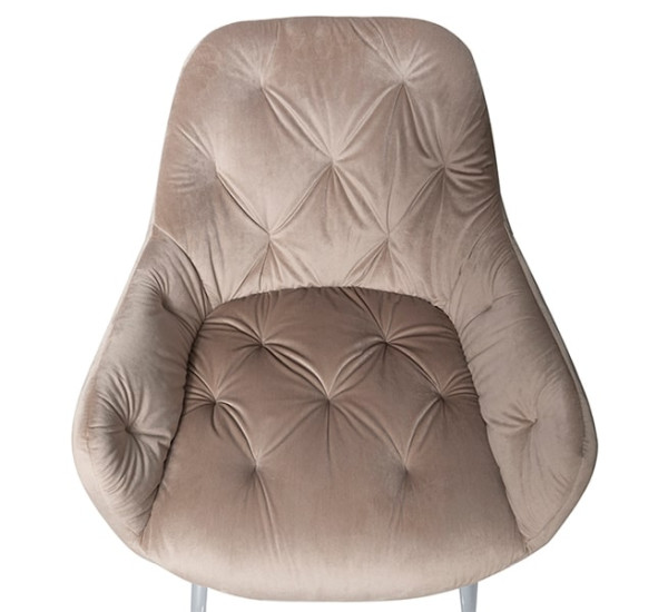 Стул Prestol Рафаель Мокко Велюр-5