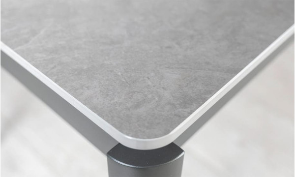 Керамічний стіл розкладний обідній Prestol Хіт Сірий 80х120 (180) см-11