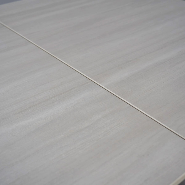 Керамічний стіл розкладний обідній Prestol Ларс Бежевий матовий 80х120 (170) см-11