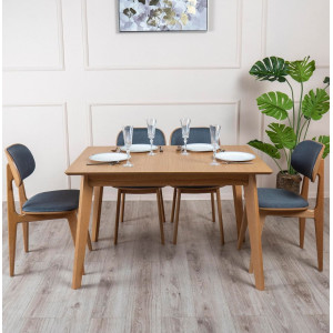 Стол раскладной обеденный Prestol Милан Дуб