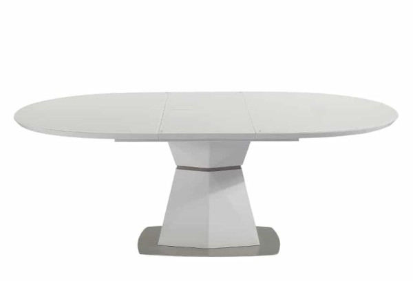 Стіл розкладний обідній Prestol Даймонд Білий 140-180 см-2