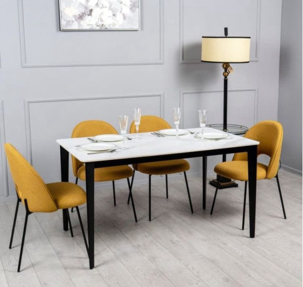 Стол обеденный Prestol Корнер Белый-2