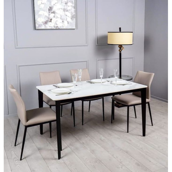 Стол обеденный Prestol Корнер Белый-1