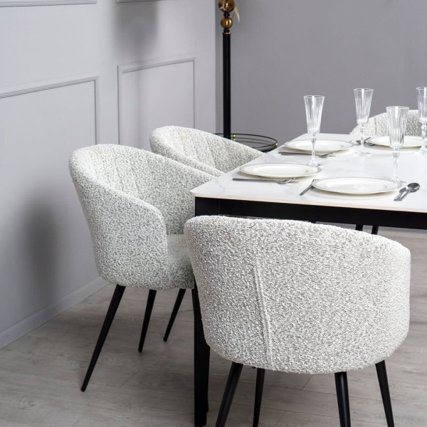 Стол обеденный Prestol Корнер Белый-3