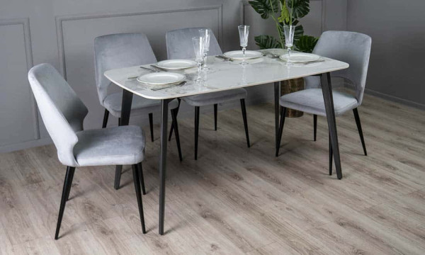 Стіл обідній Prestol Норман Білий-1