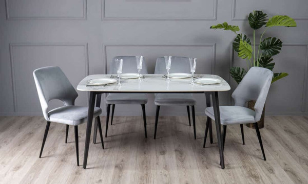 Стіл обідній Prestol Норман Білий-2