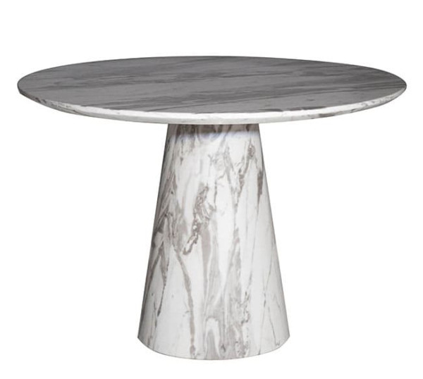 Стіл обідній Prestol Пезаро Білий 110 см-1