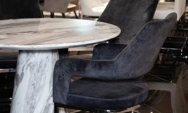 Стіл обідній Prestol Пезаро Білий 110 см-4