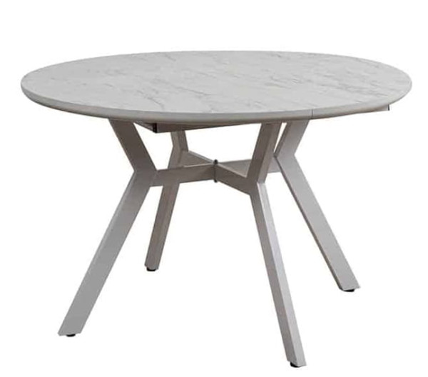 Стол раскладной обеденный Prestol Соната Белый 120-160 см-0