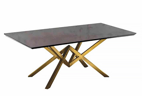 Стіл розкладний обідній Prestol Лайзер Сірий 200-260 см-0