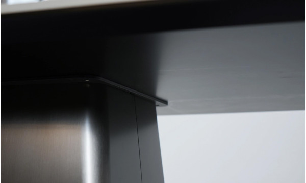 Керамічний стіл обідній Prestol Титан Білий/графіт-18