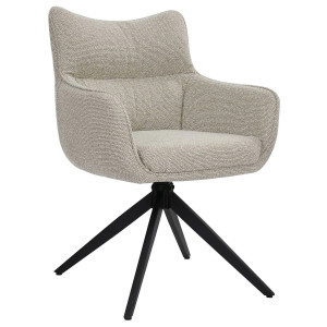 Стул поворотный Prestol Амстердам Бежевый