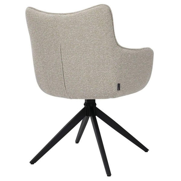 Стул поворотный Prestol Амстердам Бежевый-5