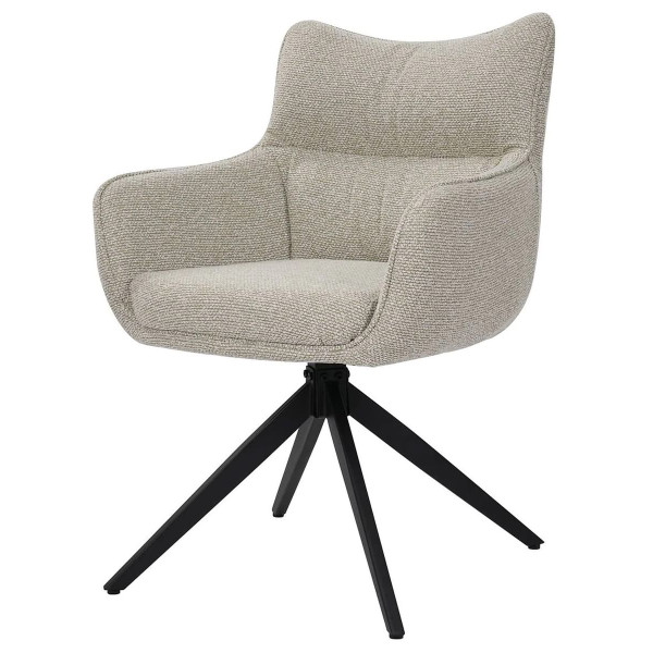 Стул поворотный Prestol Амстердам Бежевый-1