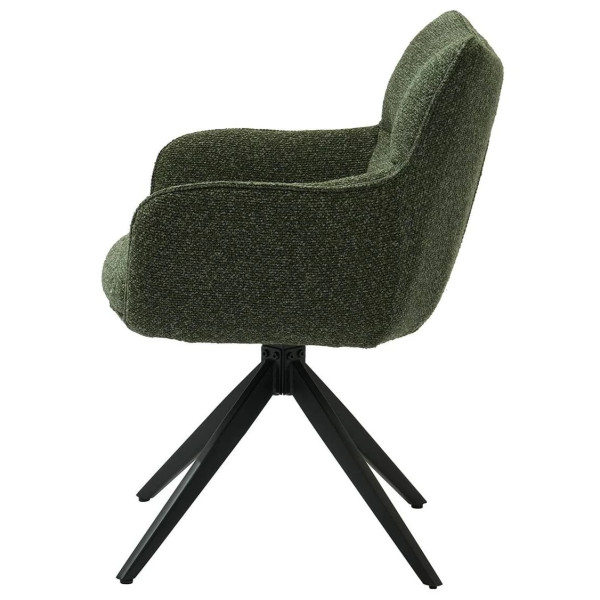 Стул поворотный Prestol Амстердам Зеленый-4