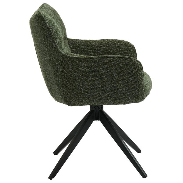 Стул поворотный Prestol Амстердам Зеленый-3