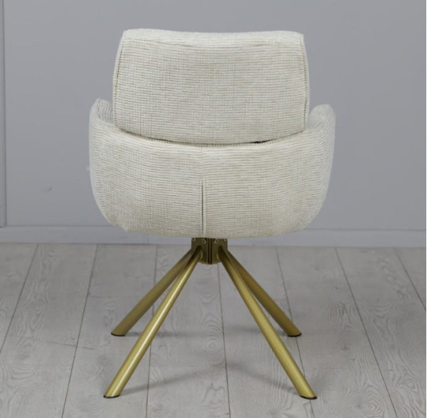 Стул поворотный Prestol Артур Айвори-4