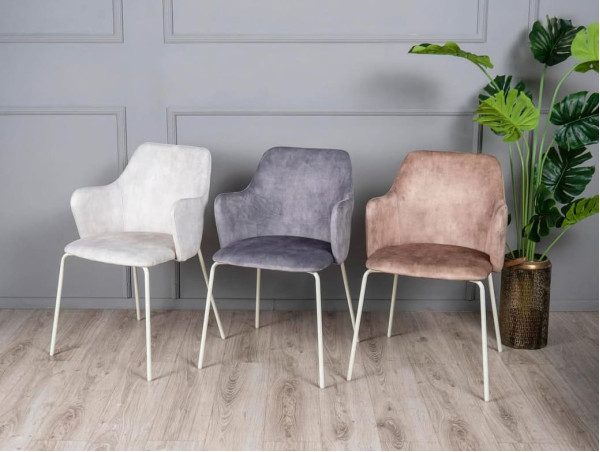 Стілець Prestol Белла Бежевий Велюр-3