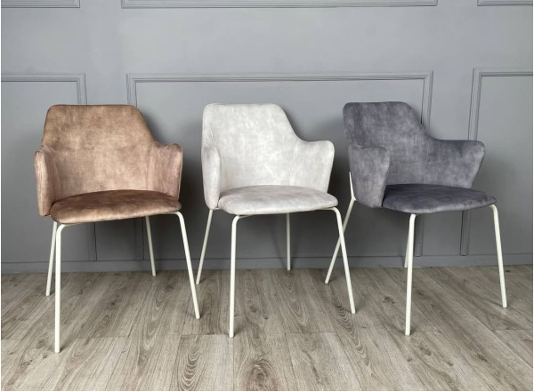 Стілець Prestol Белла Бежевий Велюр-2