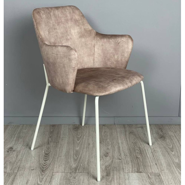 Стілець Prestol Белла Бежевий Велюр-0