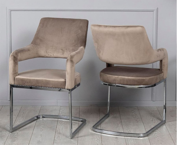 Стул Prestol Берналь Бежевый Велюр-2