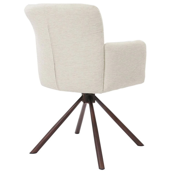 Стул поворотный Prestol Брюгге Молочный-5