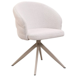 Стілець поворотний Prestol Денс Молочний