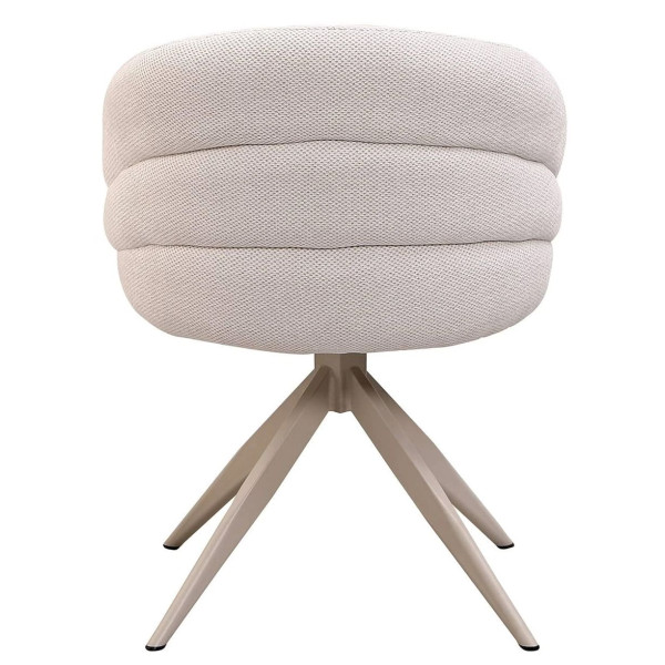 Стілець поворотний Prestol Денс Молочний-7