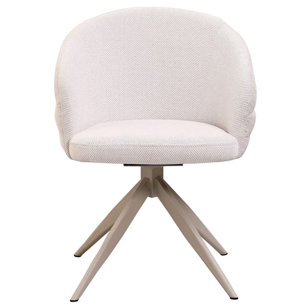 Стілець поворотний Prestol Денс Молочний-2
