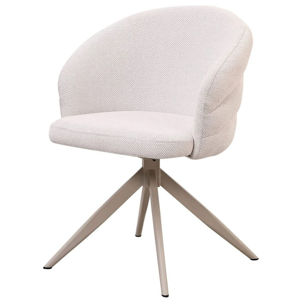 Стілець поворотний Prestol Денс Молочний-1