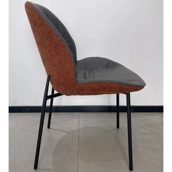 Стул Prestol Девид Серо-рыжий-3