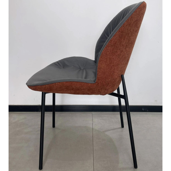 Стул Prestol Девид Серо-рыжий-4