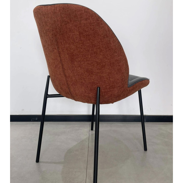 Стул Prestol Девид Серо-рыжий-5