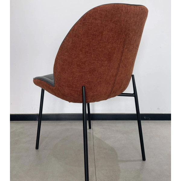 Стул Prestol Девид Серо-рыжий-6