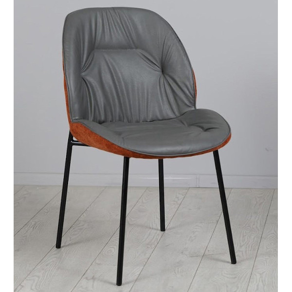 Стул Prestol Девид Серо-рыжий-0