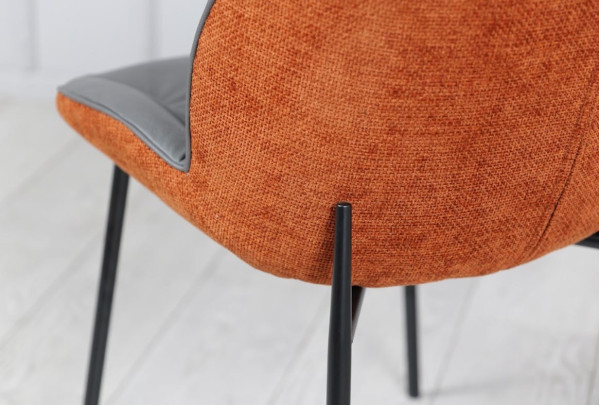 Стул Prestol Девид Серо-рыжий-9