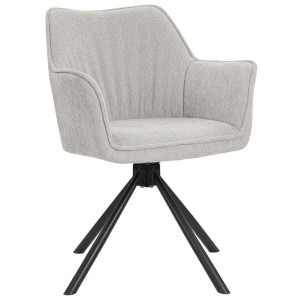 Стул поворотный Prestol Эрика Светло-серый