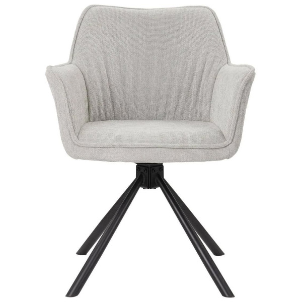 Стілець поворотний Prestol Еріка Світло-сірий-2