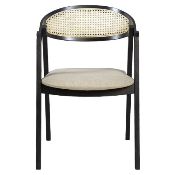 Стул Prestol Гуру Cane Черный-бежевый-5