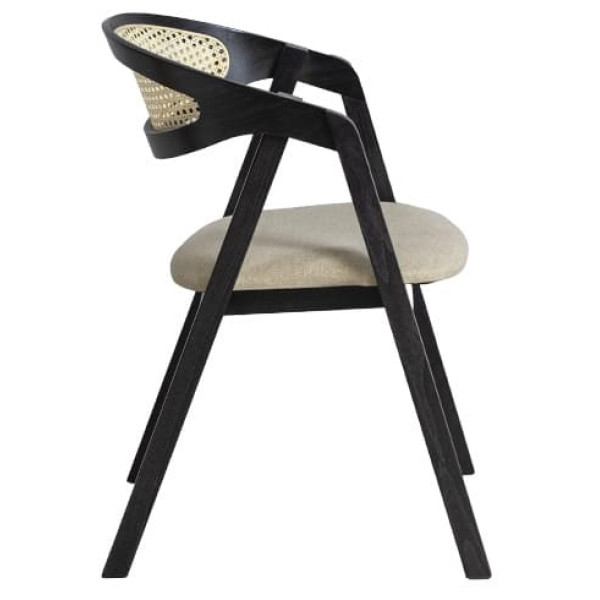 Стул Prestol Гуру Cane Черный-бежевый-6