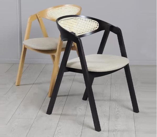 Стул Prestol Гуру Cane Черный-бежевый-2
