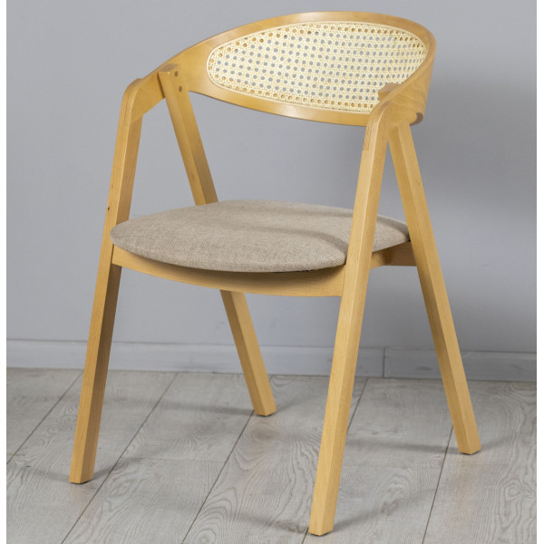 Стілець Prestol Гуру Cane Дуб-бежевий-1