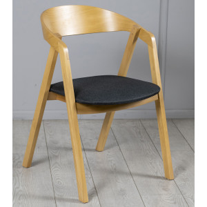 Стілець Prestol Гуру Tender Дуб-чорний