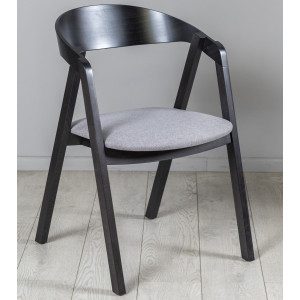 Стул Prestol Гуру Tender Черный-серый