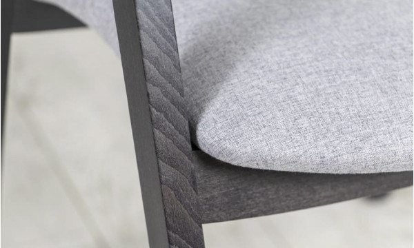 Стілець Prestol Гуру Tender Чорний-сірий-8