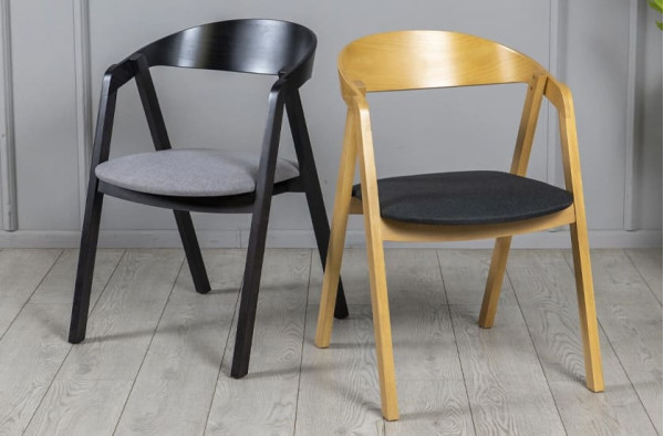 Стілець Prestol Гуру Tender Чорний-сірий-2