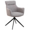 Стілець поворотний Prestol Кларк Сірий-0-thumb