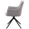 Стілець поворотний Prestol Кларк Сірий-4-thumb