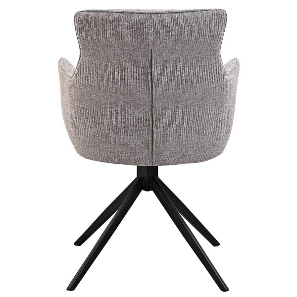 Стілець поворотний Prestol Кларк Сірий-7