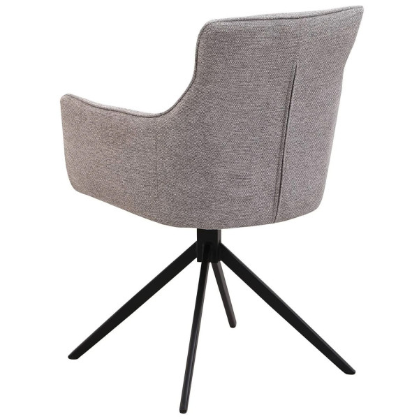 Стілець поворотний Prestol Кларк Сірий-6